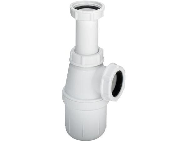 Vattenlås i PVC 32 mm vit
