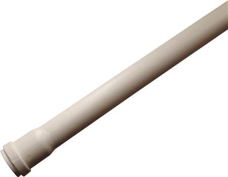 HTP rør med 1 muffe 40-1000 mm hvid HTP rør med 1 muffe 40-1000 mm hvid
