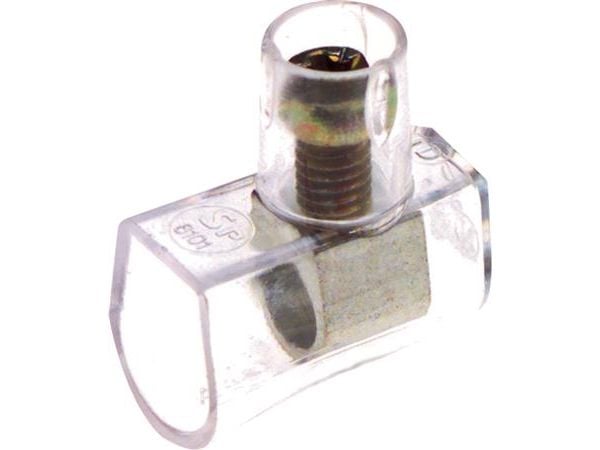 Liitosholkki2,5/4 mm² ristisyvennykselläPolyamidi, läpinäkyvä halogeeniton - (100 kpl)