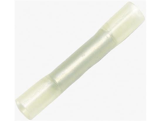 Kutistettava liitosmuhvi vaaleankeltainen 0,3mm² - 0,75mm², Voidaan käyttää luokan 5 kaapelille - (100 kpl.)