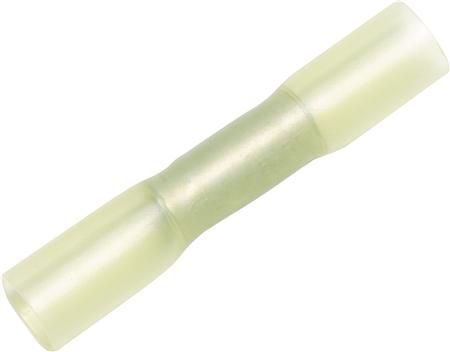 Kutistettava liitin keltainen 2,63mm² - 6,64mm², Voidaan käyttää luokan 5 kaapeleille - (100 kpl.)