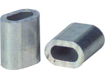 DENWIRE Wire klemmelås alu. 2mm DIN 3093 - (100 stk.)