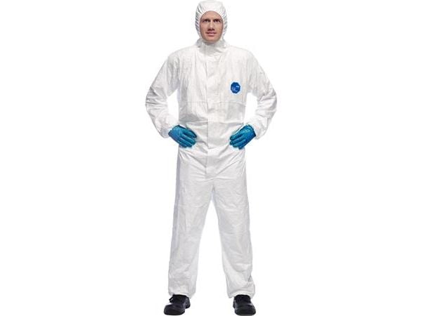 OTTO SCHACHNER Pölypuku TYVEK CLASSIC XpertValkoinen kokopuku hupullaKoko L