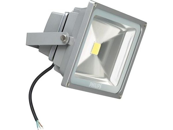 Philips flomlys Philips LED flomlys 910503910065 BVP116 910503910065 25W LED25/740 4000K WB grå