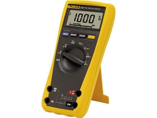 Fluke 175 True RMS, LCD, AA, 90 mm, 43 mm, 185 mm, 420 g