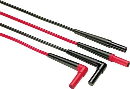 Fluke TL224, Testausjohdin, Banaaniliittimet, CAT III,CAT IV, 150 cm, Silikoni, UL