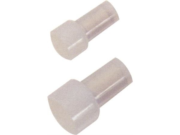 Helisol. päätyholkki A2500E, 1-3mm2, kirkas - (100 kpl)