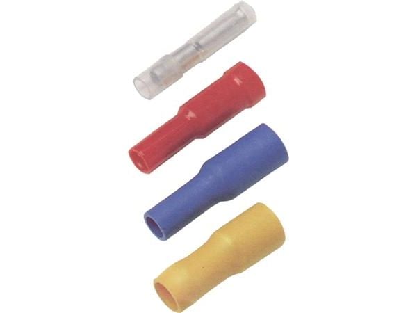 ELPRESS Eristetty pyöreä jatkoholkki A1504HO, 0,5-1,5mm² - (100 kpl)