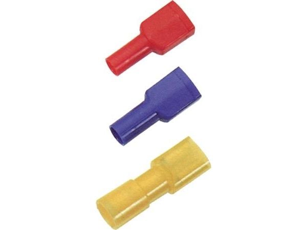 ELPRESS Täysin eristetty kärkiholkki A1503FLSF5, 0,5-1,5mm², 2,8x0,5 - (100 kpl)