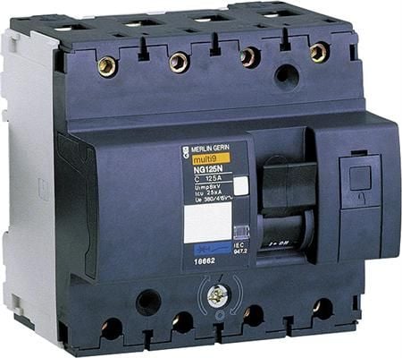 Acti9 Automatsikring NG125N C 125A 4P