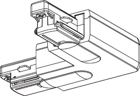 Global GB 34-3 L-stykke 230V, 1-faset, højre, hvid. - PROFESSIONEL