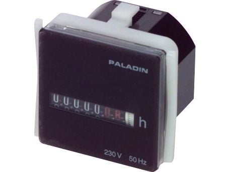 PALADIN timräknare för låg 48x48 mm, 400V AC/50 Hz