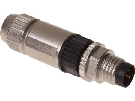 Harting 21 02 151 1305 Anturi, toimilaitteen liitin, M8 Liitin, suora Napaluku (RJ): 3 1 kpl