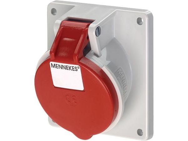 MENNEKES 1746, Suora, 400 V, Punainen, Valkoinen, IP44, 1 kpl
