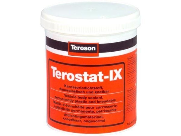 Teroson RB IX ljusgrå 1 kg – formbar butyl-tätningssats för att fylla sprickor och genomföringar