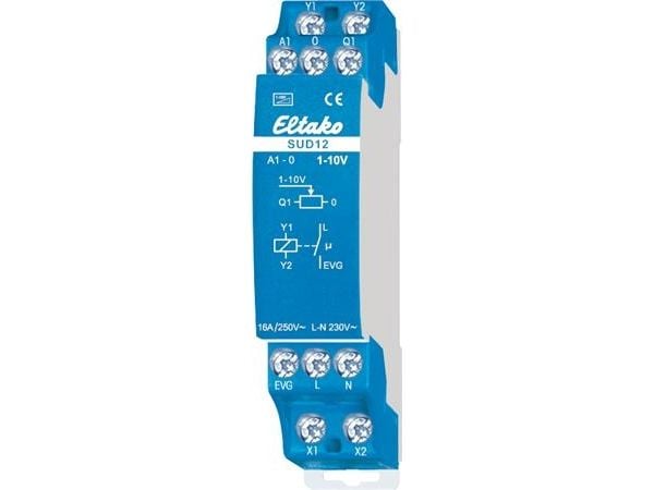 Eltako 21100802, Dimmer, Monterbar, Knapper, Grå, Plast, IP20