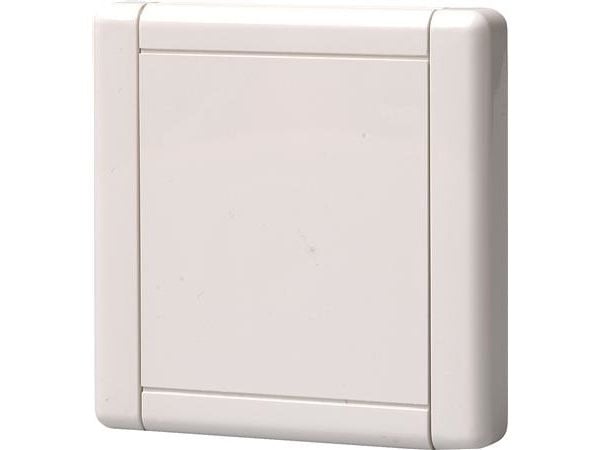 NILFISK Sugbrytare DESIGN, fyrkantig 9x9 cm i vit plast för väggmontering.
