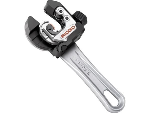 Miniputkileikkuri ja räikkä - Ridgid ja apujousimekanismi 6-28mm