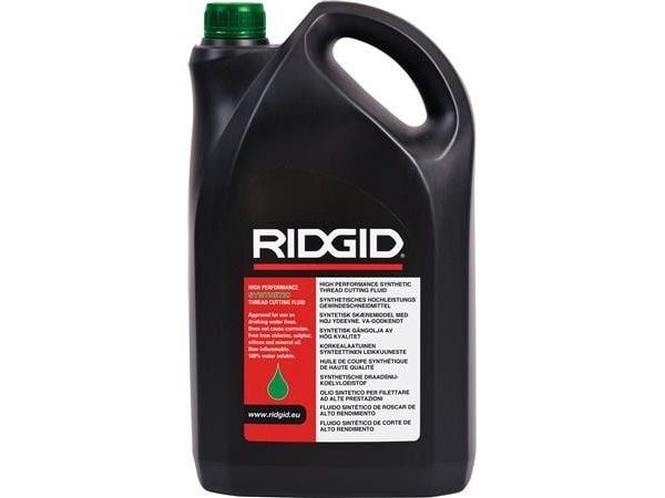 Skärolja RIDGID 5 liter grön synt.