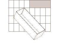 raaco Insert 55 A8-2, Polypropeeni (PP), Läpinäkyvä, 55 mm, 157 mm, 47 mm, 40 g