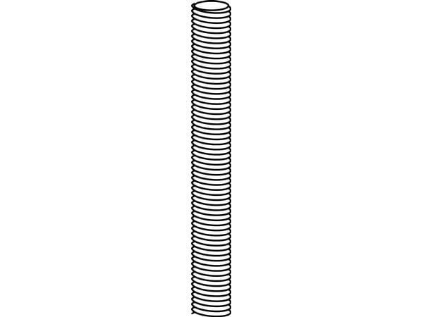 WIBE GROUP Kierretanko M10 W76pituus3000 mmelsinkitty, paksuus 10mm