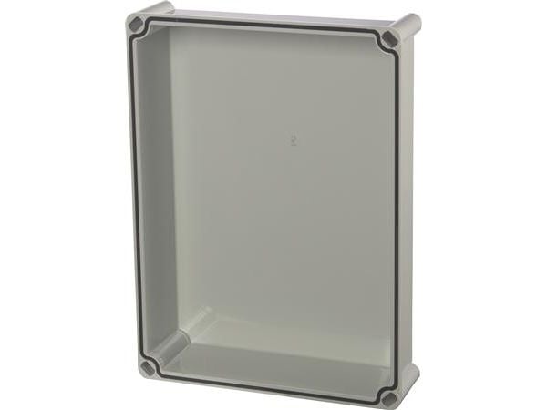 Fibox kansi, PC harmaa 3730559 Universalkabinet 380 x 280 x 80 Polykarbonat Gråhvid (RAL 7035) 1 stk