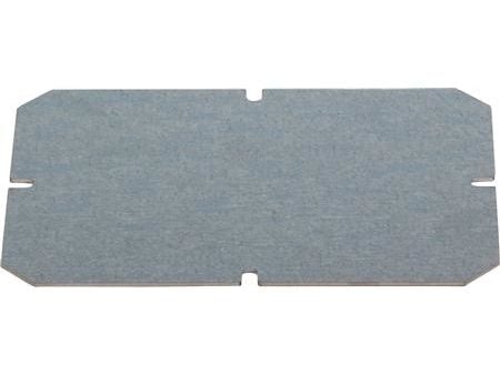 Fibox MP 2016 Asennuslevy (L x S) 155 mm x 140 mm Teräslevy Sinkitty 1 kpl 1 kpl