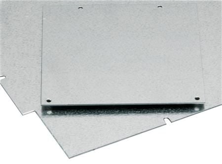 FIBOX Seinäkaapin asennuslevy SOLID P, muovi 528 x 254 x 5 mm 6030-kaappiin 6030-kaappiin