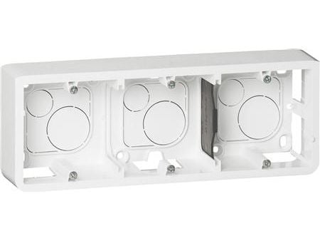 Underlag för mosaik 8m horisontell 40mm vit