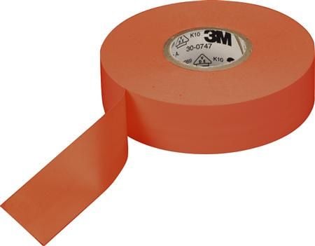 3M 35-ORANGE-3/4, Oransje, Merking, PVC, UL, CSA, RoHS 2011/65/EU, 105 °C, 20,1 m