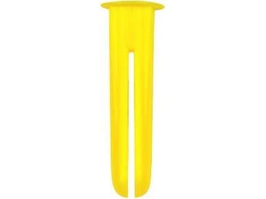 SCHNEIDER ELECTRIC Plug TP 1 gul Ø5,5mm løse. Egnet til beton, sten, letbeton, lecabeton, hultegl, tegl og gipsplader. - (500 stk.)