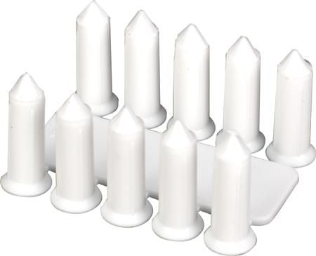 SCHNEIDER ELECTRIC Kiinnitystulpat valkoiset Ø5,5mmpituus 20mmnauloille Ø1,2-2mm - (100 kpl) SCHNEIDER ELECTRIC Kiinnitystulpat valkoiset Ø5,5mmpituus 20mmnauloille Ø1,2-2mm - (100 kpl)