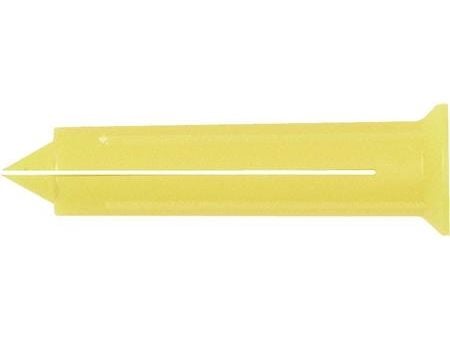 SCHNEIDER ELECTRIC Clipsplugs gul Ø5,5mmlængde 25mmfor søm Ø1,2-3mm - (100 stk.)