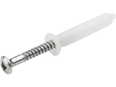 SCHNEIDER ELECTRIC Sømplug Ø4mmmin. boredybde 20mmlængde 25mm, 5mm emnetykkelse - (100 stk.)