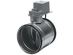 Lindab motorspjäll dtbu 230V galvaniserat 100 mm