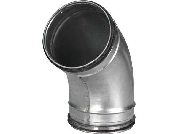 Lindab pressad böj BU 60° Ø160 (galvaniserad)