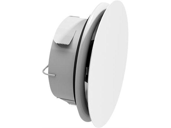 Lindab Airy frontplåt rund AIRYFP-ROUN 100 mm RAL9003
