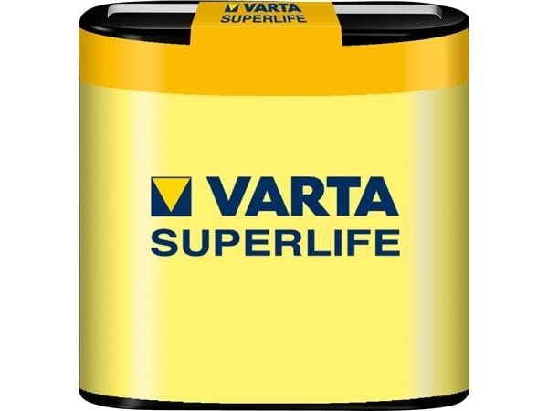 Varta Superlife 2012 - Batteri 3R12 - Karbonsink