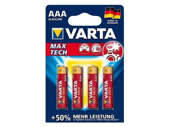 Varta Maxi-Tech - Batteri AAA - Alkalisk - svart, gult