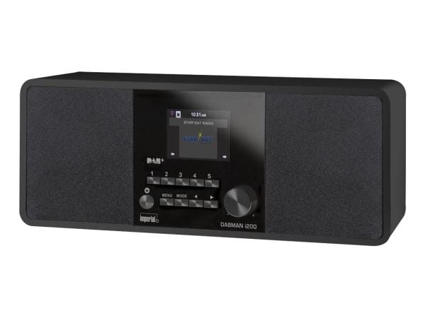 Imperial Dabman i200, Internett, Digitalt, DAB+, FM, 87,5 - 108 MHz, 174 - 240 MHz, 20 W