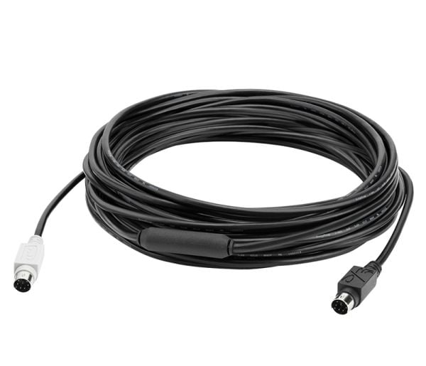 Logitech GROUP - Forlengelseskabel for kamera - PS/2 hann til PS/2 hann - 10 m