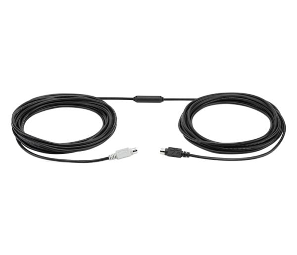 Logitech GROUP - Forlengelseskabel for kamera - PS/2 hann til PS/2 hann - 10 m