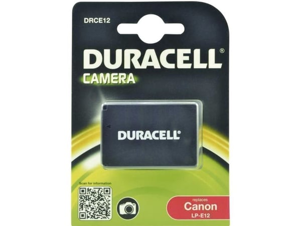 Duracell DRCE12, 750 mAh, 7,2 V, Lithium-Ion (Li-Ion)