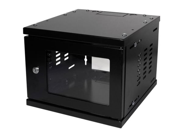 LogiLink W06Z33B, Veggmonterbar hylle, 4U, 20 kg, 6 kg, Sort