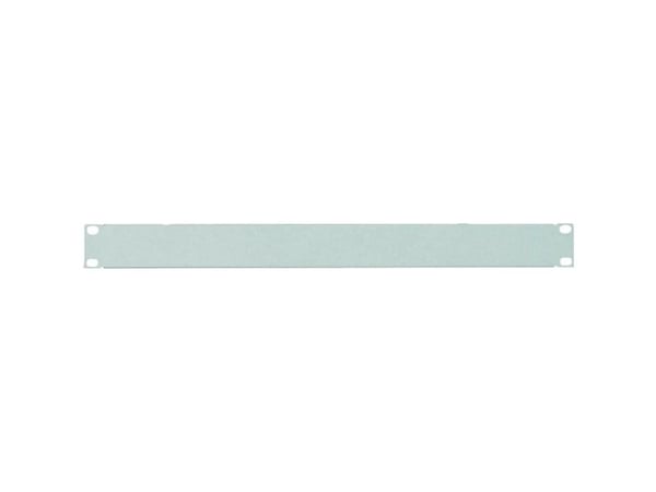 LogiLink PN104G, Glanset panel, Grå, Stål, 4U, 48,3 cm (19"), 482,6 mm