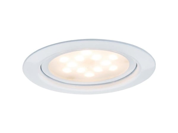 Paulmann 935.54, Indbygget lysplade, 3 pære(r ), LED, 13,5 W, 2700 K, Hvid