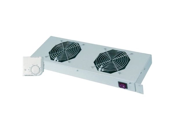 Digitus DN-19 FAN-2-HO - Fläktsats för rack - 19"