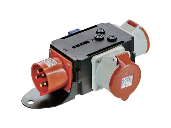 AS Schwabe 60525 MIXO-sovitin 400V "MOSEL" 32 A 1 CEE-pistoke 32 A, 5-nastainen 400 V IP44 (60525)