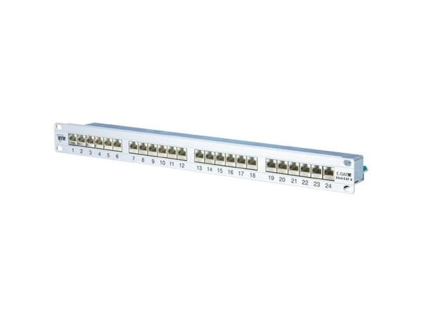 METZ CONNECT 130855-E, IEEE 802.3af,IEEE 802.3an,IEEE 802.3at, 10 Gigabit, Rj-45, Kobber, Grå, Reolmontering