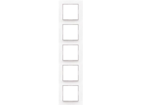 JUNG AC 585 WW, Valkoinen, Duroplast, Ruuviton, JUNG, 84 mm, 368 mm